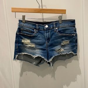 Blank MYC ripped jean shorts